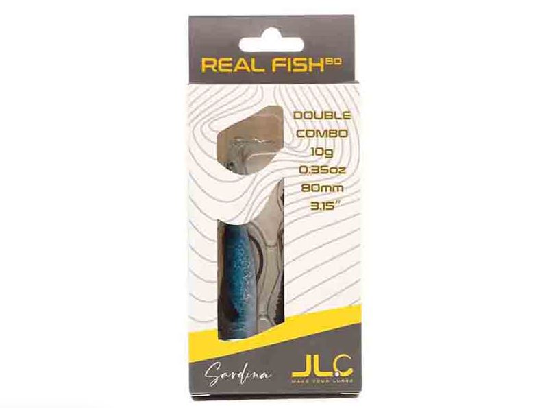 Double Combo Real Fish JLC 3" - 80 mm