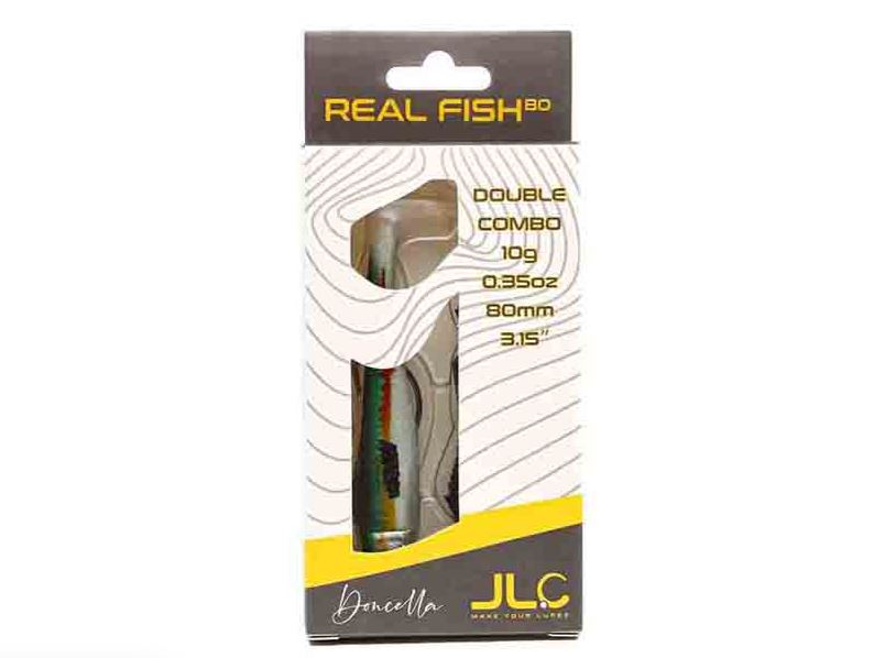 Double Combo Real Fish JLC 3" - 80 mm