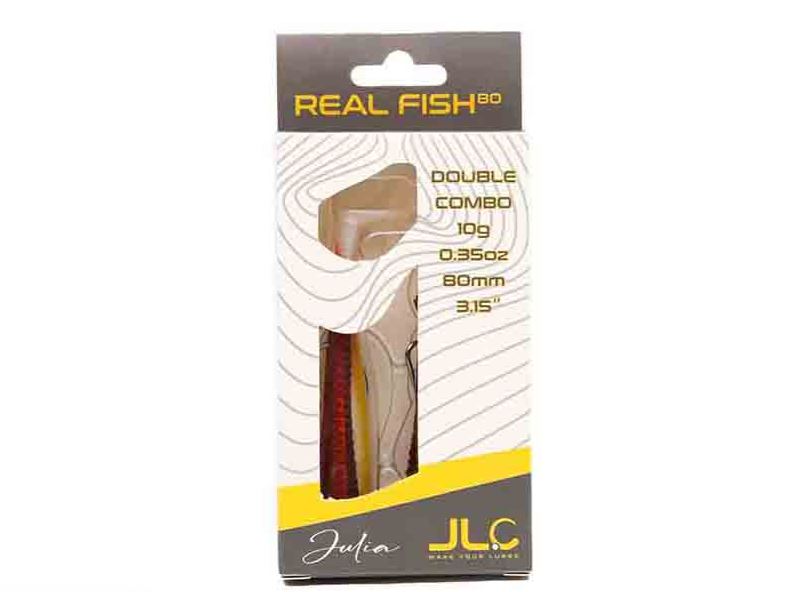 Double Combo Real Fish JLC 3" - 80 mm