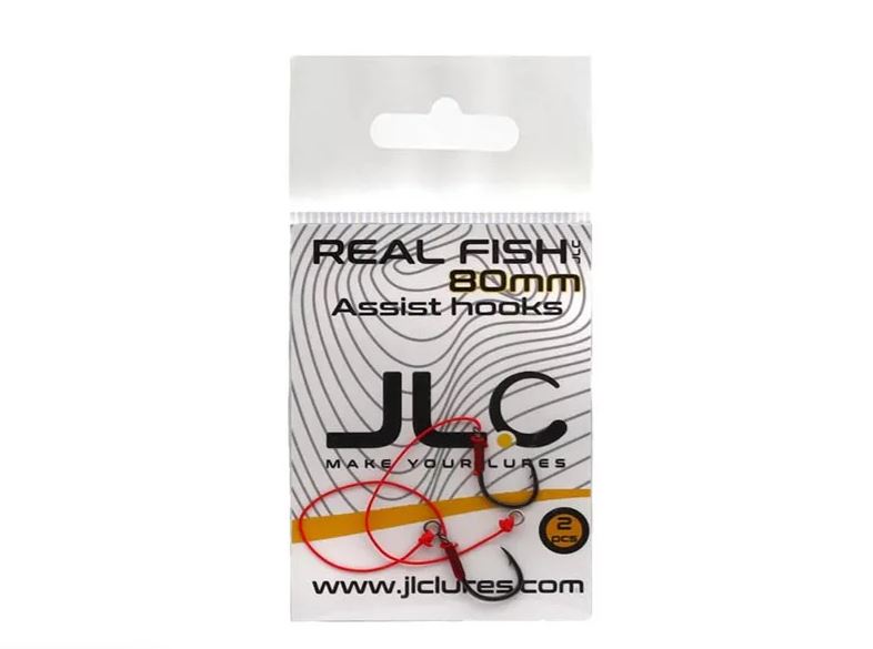 Real Fish Assist Hook 80 mm - 2 Pack