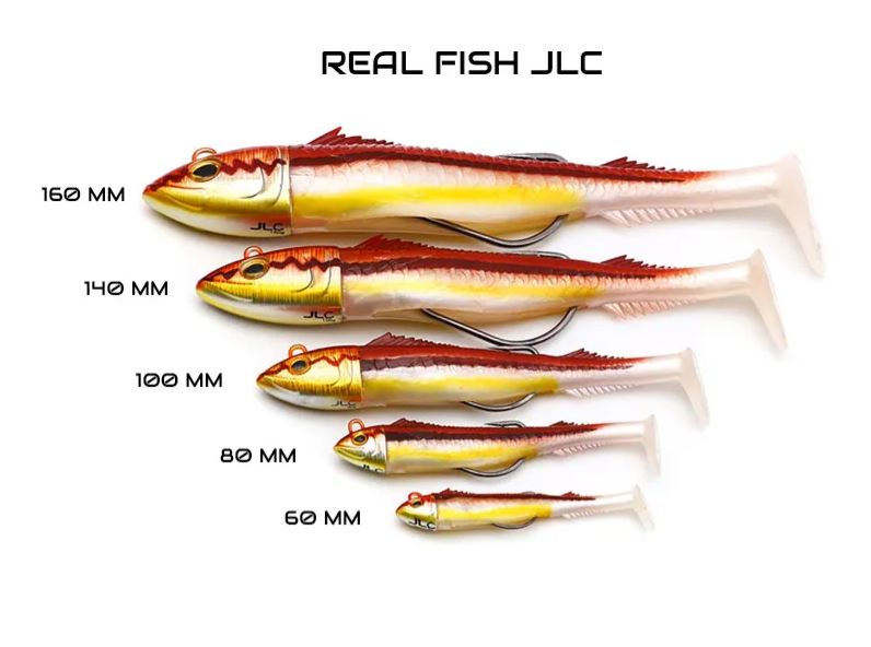 Real Fish JLC 4" - 100mm Combo + 1 Body